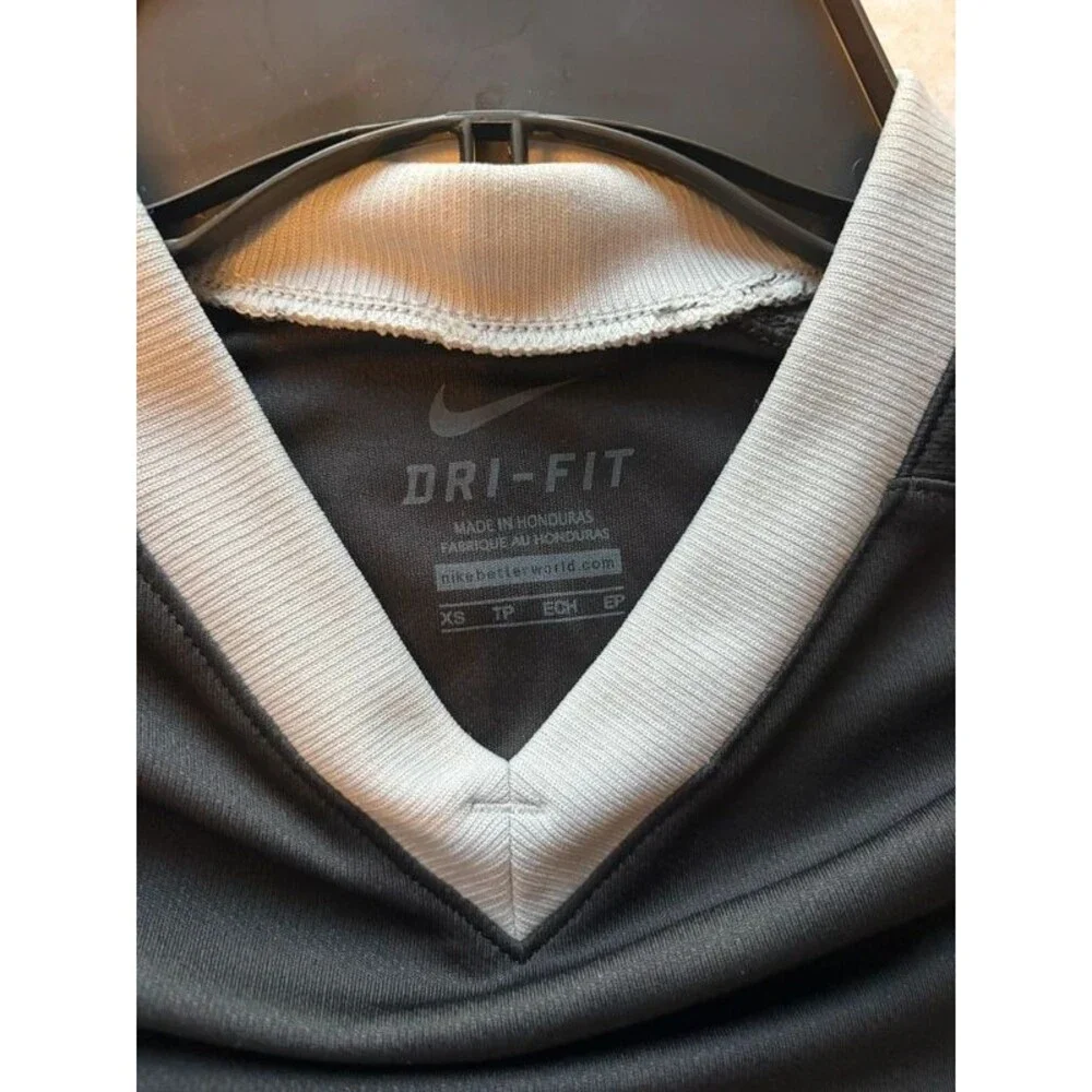 Nike Dri-FIT Women's Soccer/Training Jersey - Black & Grey - Size XS